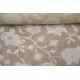 Hand Knotted Floral Area Rug, Beige and Brown Wool Carpet with Botanical Vine Pattern, Neutral Rug for Living Room Hand Knotted Floral Area Rug, Beige and Brown Wool Carpet with Botanical Vine Pattern, Neutral Rug for Living Room