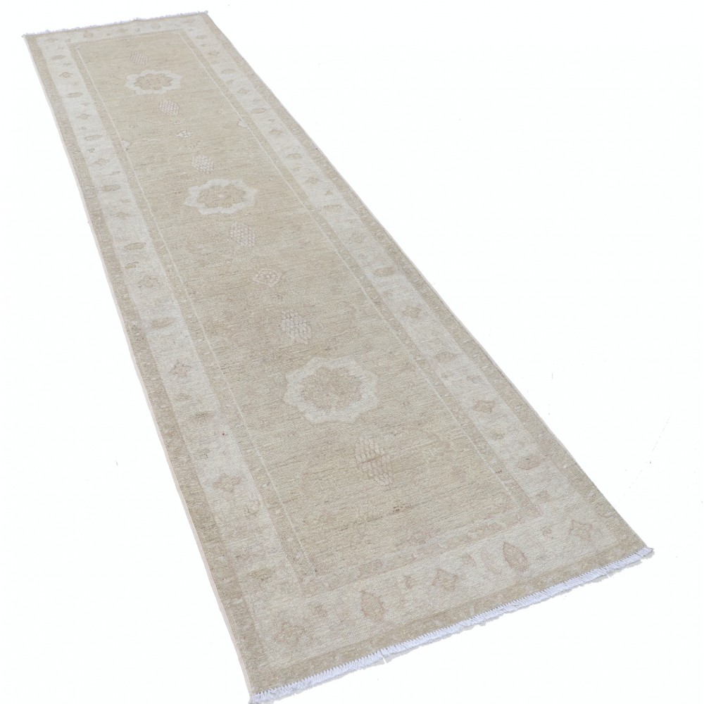 Hand-Knotted Wool Runner Rug | Soft-Toned Corridor Rug for Hallway and Entryway Hand-Knotted Wool Runner Rug | Soft-Toned Corridor Rug for Hallway and Entryway