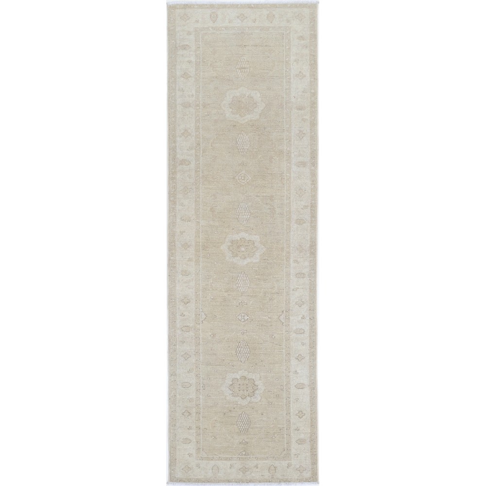 Hand-Knotted Wool Runner Rug | Soft-Toned Corridor Rug for Hallway and Entryway Hand-Knotted Wool Runner Rug | Soft-Toned Corridor Rug for Hallway and Entryway
