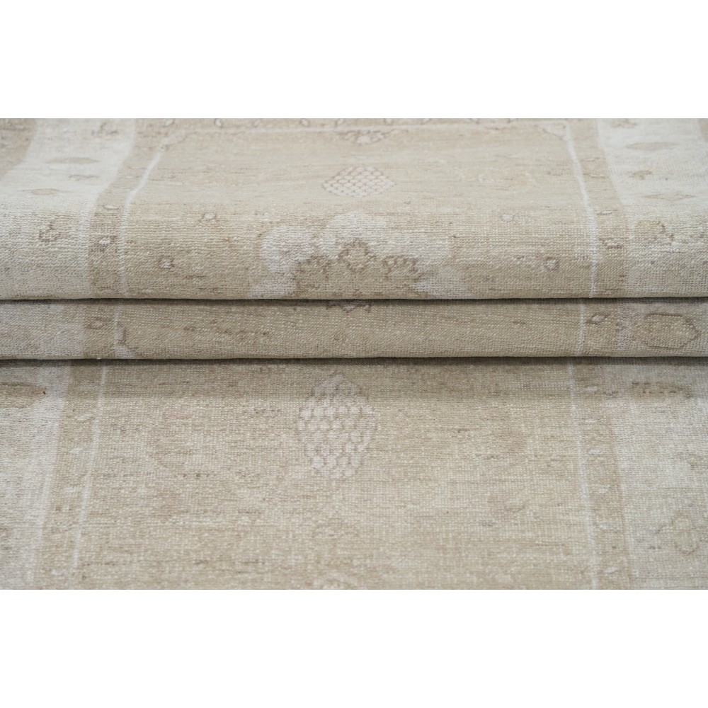 Hand-Knotted Wool Runner Rug | Soft-Toned Corridor Rug for Hallway and Entryway Hand-Knotted Wool Runner Rug | Soft-Toned Corridor Rug for Hallway and Entryway