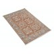 Hand Knotted Coral, Gray, Ivory Wool Area Rug | Turkish Geometric Design Accent Rug Hand Knotted Coral, Gray, Ivory Wool Area Rug | Turkish Geometric Design Accent Rug