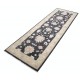 Black Hallway Runner | Kitchen Rug | Handknotted Corridor Rug | Floral Stair Rug | 100% Wool Black Hallway Runner | Kitchen Rug | Handknotted Corridor Rug | Floral Stair Rug | 100% Wool