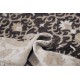 Hand Knotted Floral Turkish Area Rug with Brown Field and Beige Border | 100% Wool Hand Knotted Floral Turkish Area Rug with Brown Field and Beige Border | 100% Wool