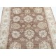 Hand Knotted Brown, Ivory Wool Area Rug | Turkish Oushak Style Accent Rug Hand Knotted Brown, Ivory Wool Area Rug | Turkish Oushak Style Accent Rug