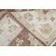 Hand Knotted Brown, Ivory Wool Area Rug | Turkish Oushak Style Accent Rug Hand Knotted Brown, Ivory Wool Area Rug | Turkish Oushak Style Accent Rug