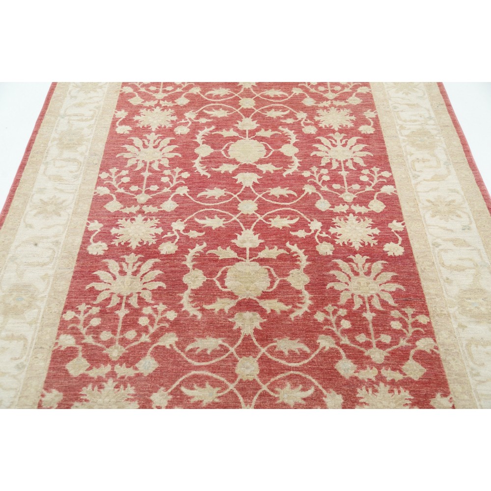 Hand Knotted Floral Oushak Rug, Red Ivory Large Area Rug, Wool Carpet for Home Decor Hand Knotted Floral Oushak Rug, Red Ivory Large Area Rug, Wool Carpet for Home Decor