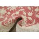 Hand Knotted Floral Oushak Rug, Red Ivory Large Area Rug, Wool Carpet for Home Decor Hand Knotted Floral Oushak Rug, Red Ivory Large Area Rug, Wool Carpet for Home Decor