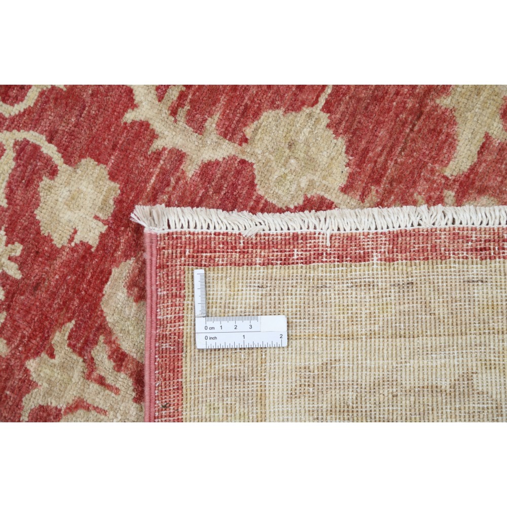 Hand Knotted Floral Oushak Rug, Red Ivory Large Area Rug, Wool Carpet for Home Decor Hand Knotted Floral Oushak Rug, Red Ivory Large Area Rug, Wool Carpet for Home Decor
