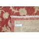 Hand Knotted Floral Oushak Rug, Red Ivory Large Area Rug, Wool Carpet for Home Decor Hand Knotted Floral Oushak Rug, Red Ivory Large Area Rug, Wool Carpet for Home Decor
