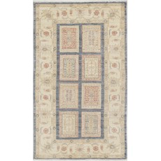 Traditional Hand Knotted Accent Rug | Turkish Area Rug for Bedroom, Kitchen and Entryway Decor | 100% Wool