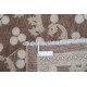 Hand Knotted Beige, Brown Wool Area Rug | Turkish Ogee Floral Design Carpet Hand Knotted Beige, Brown Wool Area Rug | Turkish Ogee Floral Design Carpet