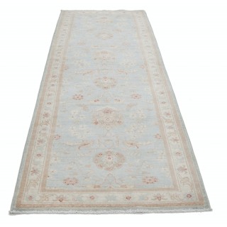 Light Blue Runner Rug for Corridor and Hallway | Handknotted Hallway Runner Rug | Floral Stair Rug