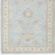 Light Blue Runner Rug for Corridor and Hallway | Handknotted Hallway Runner Rug | Floral Stair Rug Light Blue Runner Rug for Corridor and Hallway | Handknotted Hallway Runner Rug | Floral Stair Rug