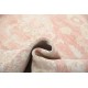 Hand Knotted Blush and Ivory Wool Area Rug | Turkish Floral Design Carpet for Living Room Hand Knotted Blush and Ivory Wool Area Rug | Turkish Floral Design Carpet for Living Room