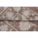Hand Knotted Brown and Ivory Wool Area Rug | Floral Patterned Small Rug Hand Knotted Brown and Ivory Wool Area Rug | Floral Patterned Small Rug