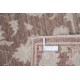 Hand Knotted Brown and Ivory Wool Area Rug | Floral Patterned Small Rug Hand Knotted Brown and Ivory Wool Area Rug | Floral Patterned Small Rug