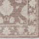 Hand Knotted Brown and Ivory Wool Area Rug | Floral Patterned Small Rug Hand Knotted Brown and Ivory Wool Area Rug | Floral Patterned Small Rug