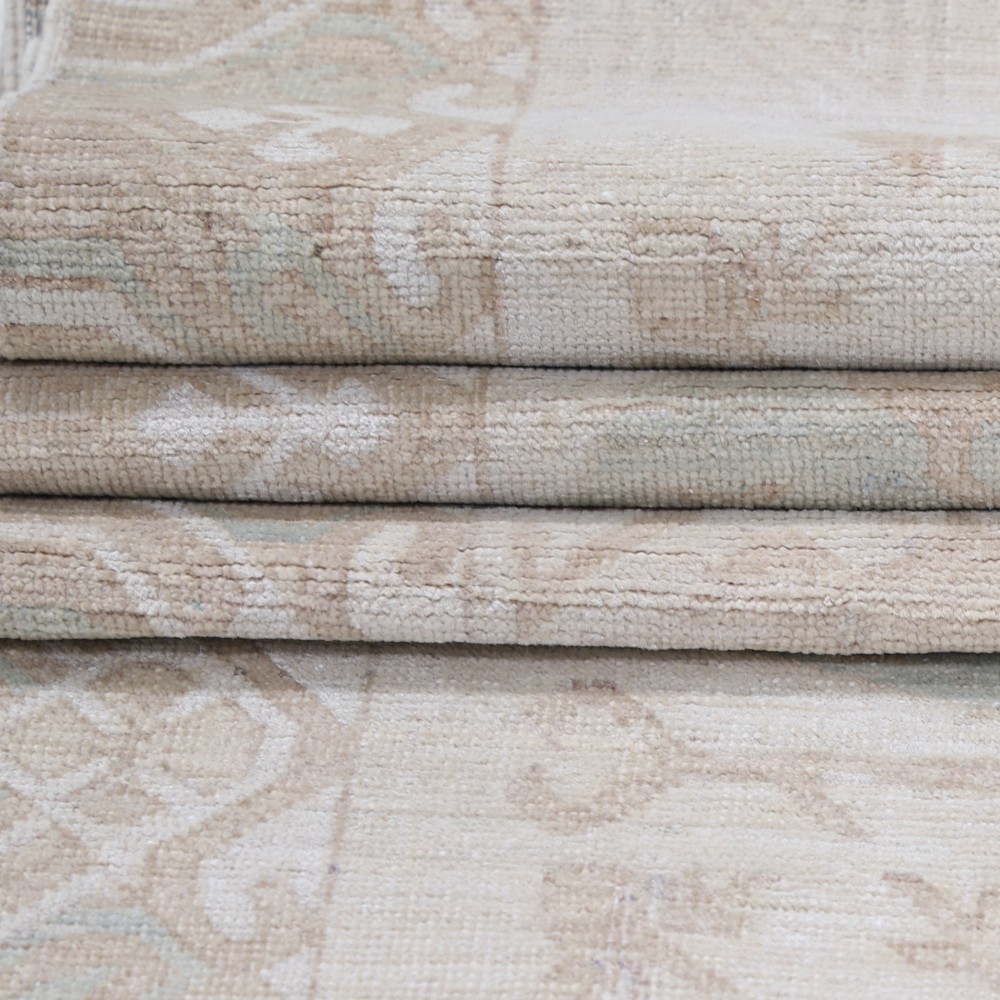 Hand-Knotted Wool Runner Rug | Soft-Toned Corridor Rug for Hallway and Entryway Hand-Knotted Wool Runner Rug | Soft-Toned Corridor Rug for Hallway and Entryway