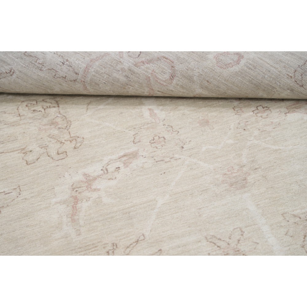 Hand Knotted Beige Area Rug for Home Decor | 100% Wool Large Carpet Hand Knotted Beige Area Rug for Home Decor | 100% Wool Large Carpet