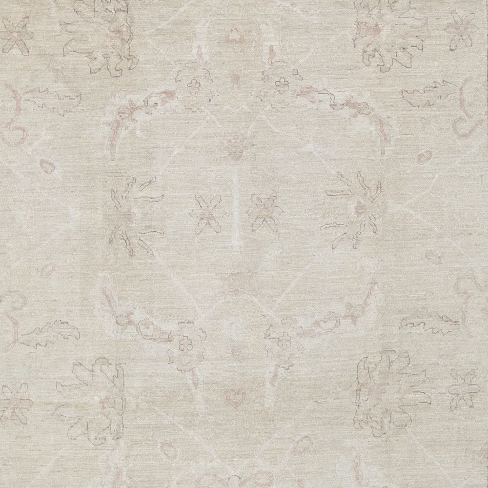 Hand Knotted Beige Area Rug for Home Decor | 100% Wool Large Carpet Hand Knotted Beige Area Rug for Home Decor | 100% Wool Large Carpet