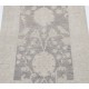 Traditional Oushak Accent Rug | Hand Knotted Muted Tone Rug | 100% Wool