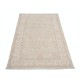 Traditional Hand Knotted Accent Rug | Floral Wool Area Rug in Soft Tones Traditional Hand Knotted Accent Rug | Floral Wool Area Rug in Soft Tones