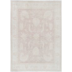100% Wool Hand Knotted Soft-Toned Area Rug for Living Room, Dining Room and Bedroom Decor