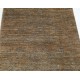 Hand Knotted Brown Wool Area Rug, Neutral Floral Pattern Rug Hand Knotted Brown Wool Area Rug, Neutral Floral Pattern Rug