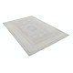Hand Knotted Turkish Geometric Wool Area Rug in Soft Tones Hand Knotted Turkish Geometric Wool Area Rug in Soft Tones
