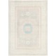 Hand Knotted Turkish Geometric Wool Area Rug in Soft Tones Hand Knotted Turkish Geometric Wool Area Rug in Soft Tones