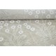Hand Knotted Floral Rug, Beige Wool Area Rug, Botanical Pattern Carpet Hand Knotted Floral Rug, Beige Wool Area Rug, Botanical Pattern Carpet