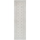 Hand Knotted Beige Wool Runner Rug | Oushak Floral Corridor Rug for Hallway, Kitchen Hand Knotted Beige Wool Runner Rug | Oushak Floral Corridor Rug for Hallway, Kitchen
