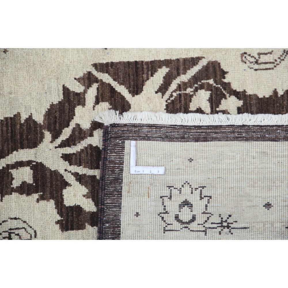 Floral Hallway Runner | Kitchen Runner Rug | Handknotted Corridor Rug | Brown Stair Rug | 100% Wool Floral Hallway Runner | Kitchen Runner Rug | Handknotted Corridor Rug | Brown Stair Rug | 100% Wool
