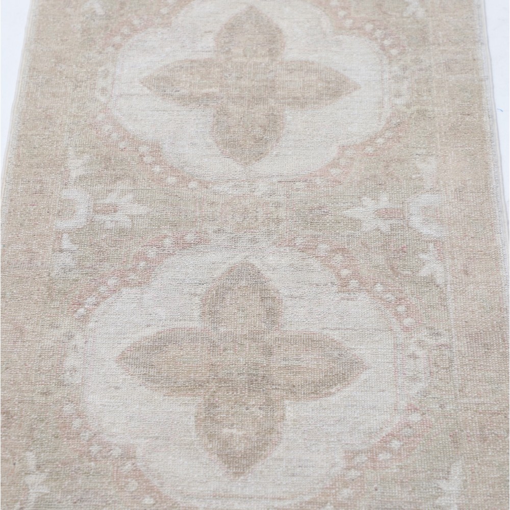 Hand Knotted Hallway Runner Rug | Beige Wool Runner Rug for Corridor | Stair Rug | Kitchen Rug Hand Knotted Hallway Runner Rug | Beige Wool Runner Rug for Corridor | Stair Rug | Kitchen Rug
