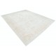 Hand Knotted Beige Wool Large Area Rug | Traditional Floral Oushak Carpet Hand Knotted Beige Wool Large Area Rug | Traditional Floral Oushak Carpet