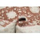 Hand Knotted Floral Area Rug with Red Field and Ivory Border | Turkish Oushak Wool Carpet Hand Knotted Floral Area Rug with Red Field and Ivory Border | Turkish Oushak Wool Carpet
