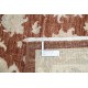 Hand Knotted Floral Area Rug with Red Field and Ivory Border | Turkish Oushak Wool Carpet Hand Knotted Floral Area Rug with Red Field and Ivory Border | Turkish Oushak Wool Carpet
