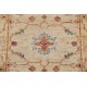 Hand Knotted Beige, Light Blue, Rust Wool Area Rug | Traditional Medallion Patterned Accent Rug Hand Knotted Beige, Light Blue, Rust Wool Area Rug | Traditional Medallion Patterned Accent Rug