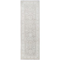 Beige Hallway Runner Rug | Kitchen Rug | Handknotted Corridor Rug | Wool Stair Rug