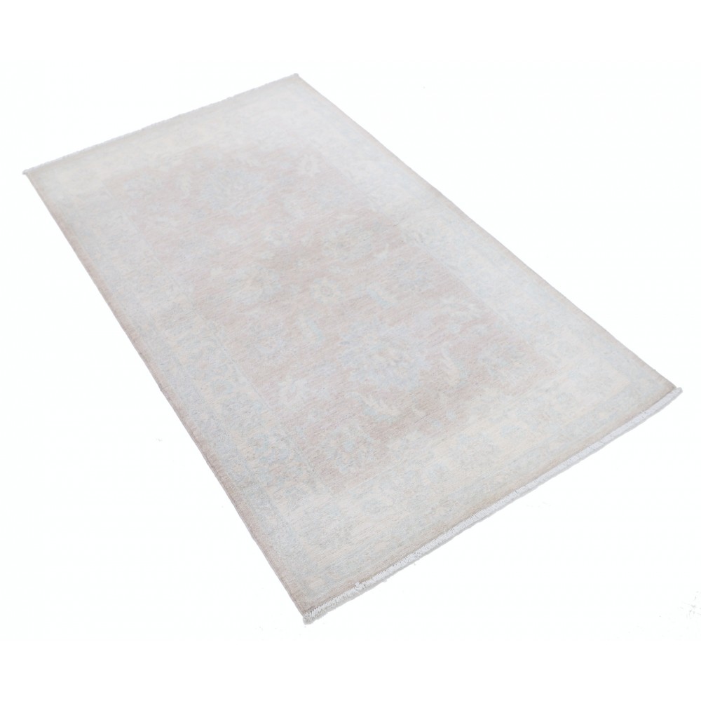 Hand Knotted Turkish Accent Rug in Soft Tones | 100% Wool | Beige Small Area Rug Hand Knotted Turkish Accent Rug in Soft Tones | 100% Wool | Beige Small Area Rug