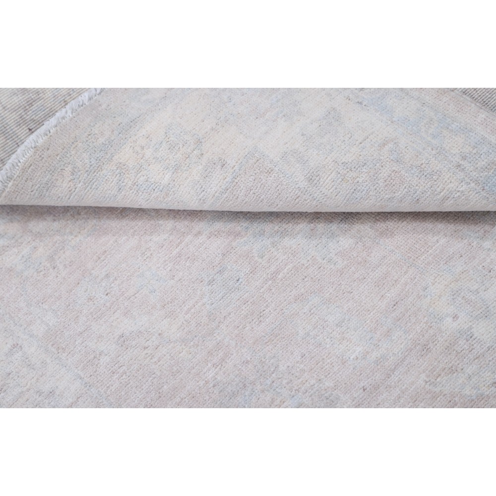Hand Knotted Turkish Accent Rug in Soft Tones | 100% Wool | Beige Small Area Rug Hand Knotted Turkish Accent Rug in Soft Tones | 100% Wool | Beige Small Area Rug