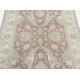 Hand Knotted Blush and Ivory Wool Area Rug | Turkish Floral Design Accent Rug Hand Knotted Blush and Ivory Wool Area Rug | Turkish Floral Design Accent Rug