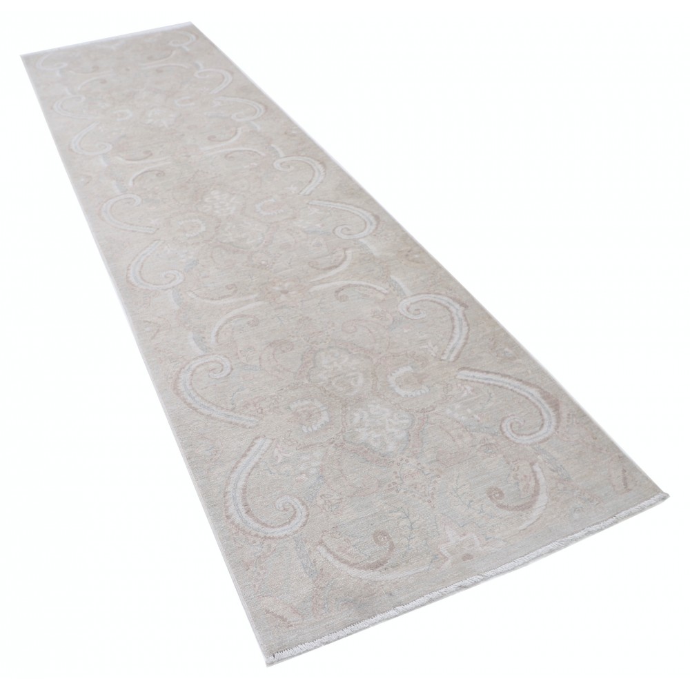 Hand Knotted Wool Runner Rug | Hallway Runner Rug | Beige Kitchen Rug | Corridor Rug Hand Knotted Wool Runner Rug | Hallway Runner Rug | Beige Kitchen Rug | Corridor Rug