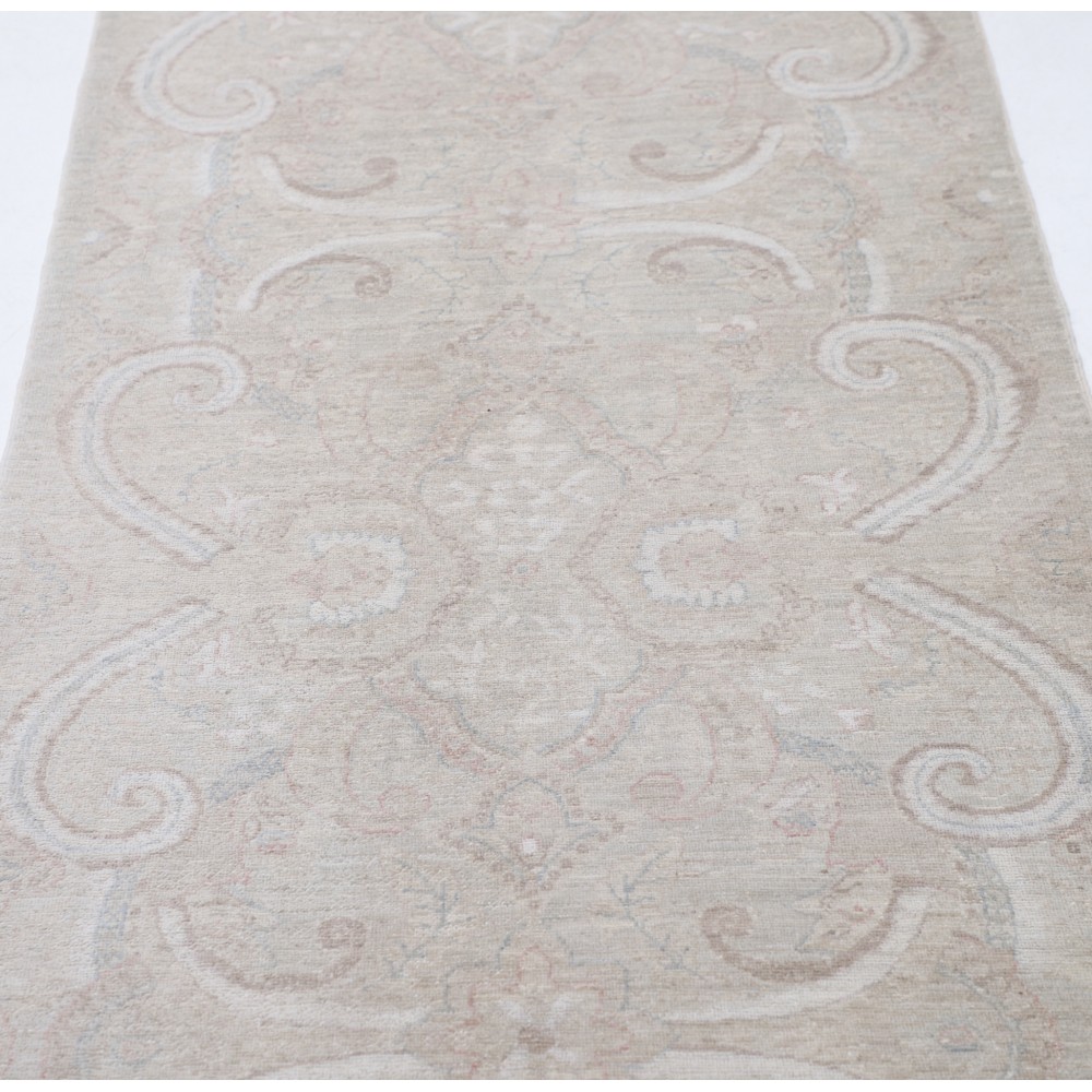 Hand Knotted Wool Runner Rug | Hallway Runner Rug | Beige Kitchen Rug | Corridor Rug Hand Knotted Wool Runner Rug | Hallway Runner Rug | Beige Kitchen Rug | Corridor Rug