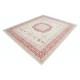 Hand Knotted Beige, Red Large Wool Area Rug | Traditional Medallion Design Carpet Hand Knotted Beige, Red Large Wool Area Rug | Traditional Medallion Design Carpet