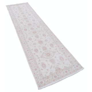 Handknotted Turkish Wool Runner Rug for Hallway | Beige Runner Rug for Corridor | Stair Rug