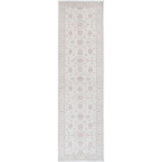 Handknotted Turkish Wool Runner Rug for Hallway | Beige Runner Rug for Corridor | Stair Rug
