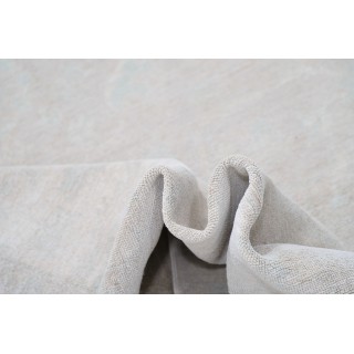 Hand Knotted Large Area Rug for Living Room, Dining Room and Bedroom Decor | Beige 100% Wool Carpet
