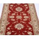 Floral Patterned Red Runner Rug for Corridor | Kitchen Rug | Handknotted Wool Hallway Rug Floral Patterned Red Runner Rug for Corridor | Kitchen Rug | Handknotted Wool Hallway Rug
