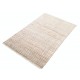 Hand Knotted Ivory, Beige and Red Wool Area Rug | Striped Pattern Accent Rug Hand Knotted Ivory, Beige and Red Wool Area Rug | Striped Pattern Accent Rug